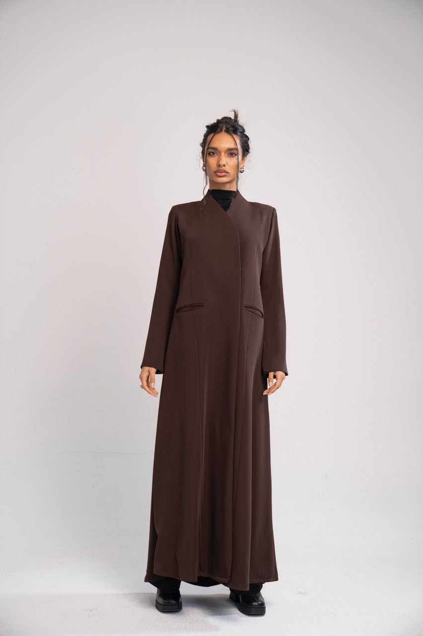 Printed pocket/Brown