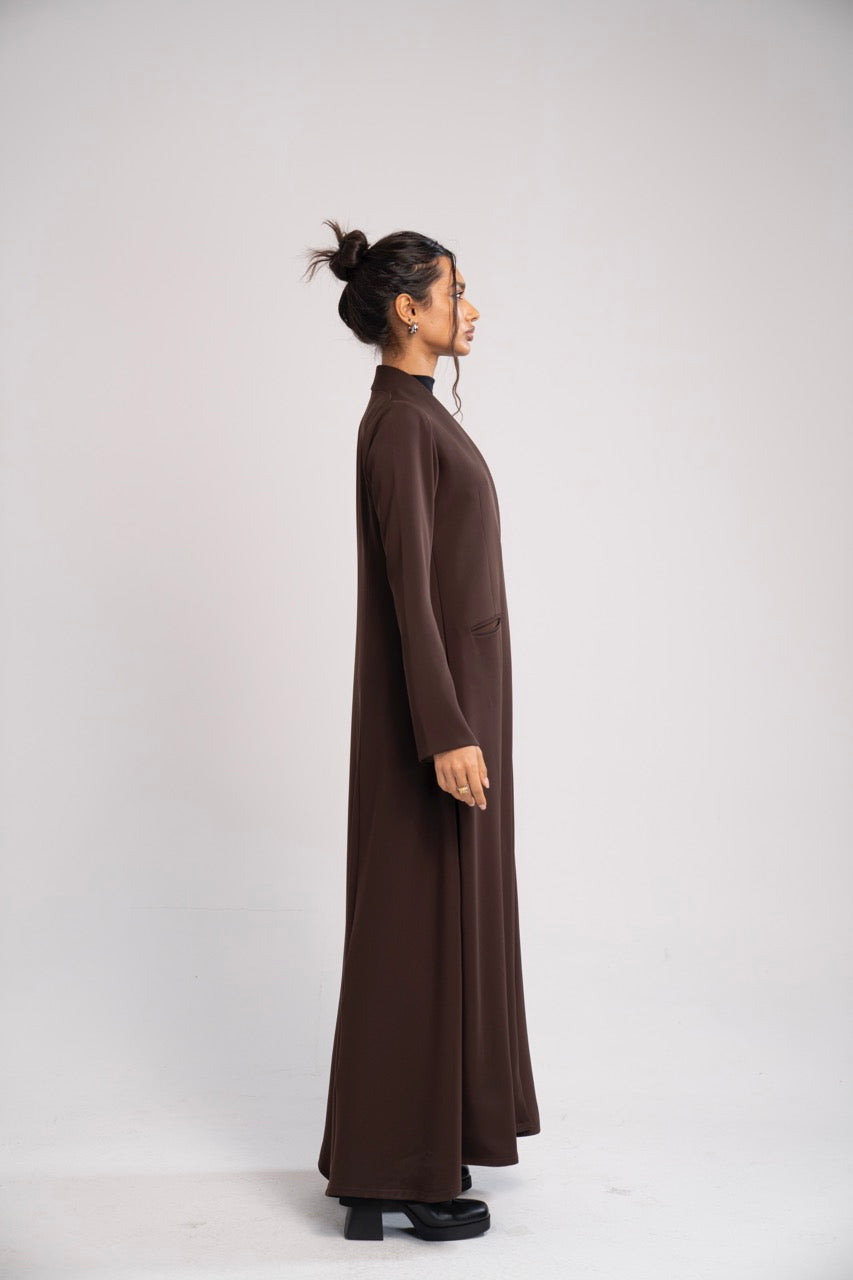 Printed pocket/Brown