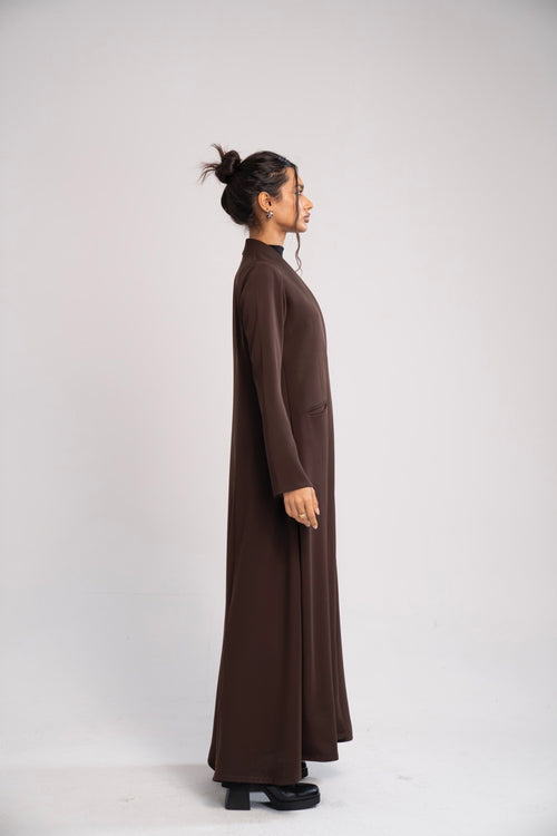 Printed pocket/Brown