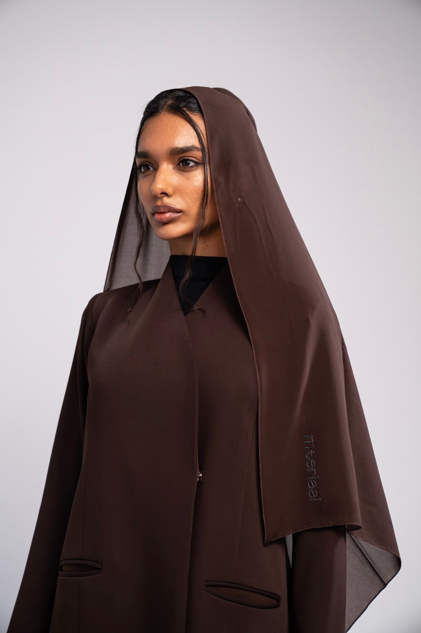 Printed pocket/Brown